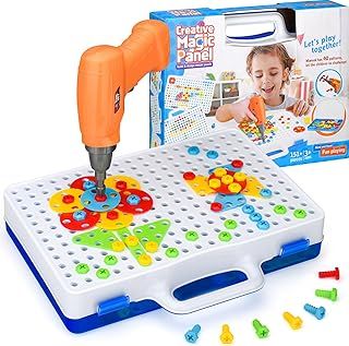 3D Take Apart Toy for 3 4 5 6 Years Old Boys Girls Gifts – Creative Construction Toys Kit – Puzzles Assembly DIY Play Set with Storage Box