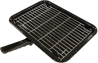 Complete Grill Pan Assembly & Detachable Handle 380 x 280mm