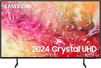 Samsung DU7100 75" Crystal UHD SmartTV, With Crystal Processor 4K, PurColour, Object Tracking Sound Lite, Gaming Hub, Smart TV powered by Tizen, UE75DU7100KXXU, UK Model (2024)