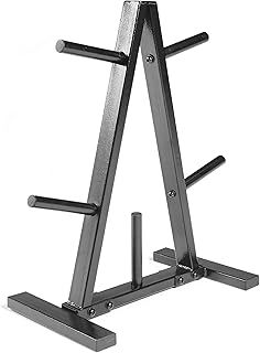 Cap Barbell Olympic Plate Tree Storage Rack, Multiple Colors