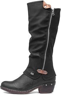 Rieker Women Boots 94652, Ladies Winter Boots,Water Repellent,riekerTEX