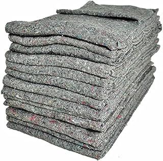 Pack of 5 Trojan Moving Van Removal Packing Fabric Reusable Transit Blankets 200cm x 150cm