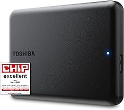 Toshiba Canvio Partner 2TB Portable 2.5’’ External Hard Drive, USB 3.2, Mac & Windows compatible. Xbox, PS4, PS5 (HDTB520EK3AB)