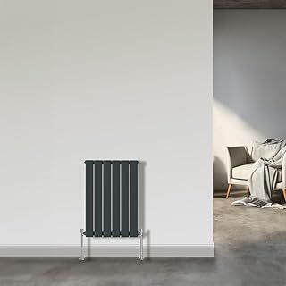NRG Vertical Radiator 600x408 Central Heating Single Flat Panel Anthracite Rads