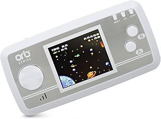 Thumbs Up Mini Retro Games Console, 240 In-Built Games, 8-Bit Retro Gaming Handheld Console, 2.5” Full Colour LCD Screen Pocket Console, Immersive Sound Games Console