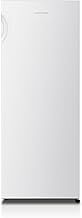 Fridgemaster MTZ55153E Freestanding Upright Freezer, 165 Litres, 143 cm Tall, 4 Star Freezer Rating, 55cm width, E Rated in White