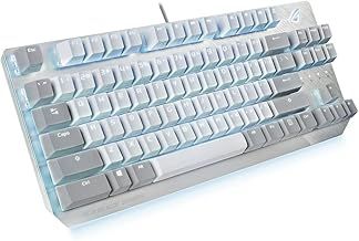 ASUS ROG Strix Scope NX TKL Moonlight White USB Gaming Keyboard, Mechanics, ROG NX Switch Red, AuraSync RGB, ABS Keys, Aluminium Frame, CTRL XL Xaccurate Design, Stealth Button, ITA Layout, Black