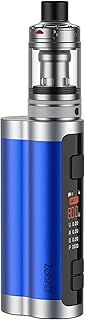 Aspire Zelos X Vaping Kit, Refillable, Rechargeable, Nautilus 3 Tank, External Battery Compatibility (Battery NOT Included), 2mL Capacity, E Cigarette, E Cig, No Nicotine (Blue)