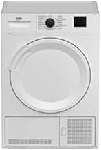 Beko DTLCE80021W 8Kg Condenser Tumble Dryer - White - B Rated