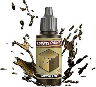 The Army Painter Speedpaint Hoard Bronze 2.0, Single Acrylic Paint 18ml One-coat Painting Soloution For Fantasy Tabletop Miniatures Like Warhammer 40k and Dungeons And Dragons Figures