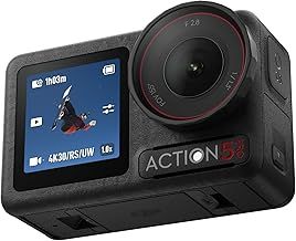 DJI Osmo Action 5 Pro Standard Combo, Waterproof Camera With 1/1.3" Sensor, 4K/120fps Video, Subject Tracking, Stabilization, Dual OLED Touchscreens, Action Camera 4K Ideal for Sports, Vlog