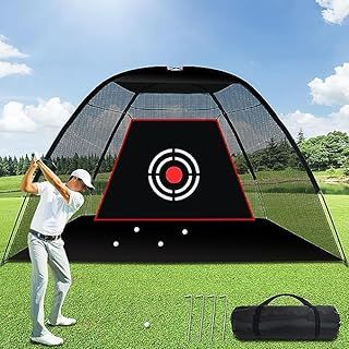 Kapler Golf Nets Golf Practice Nets with Target for Driving Hitting in Garden Backyard