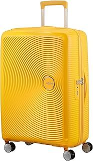 American Tourister Soundbox - Spinner M Erweiterbar Koffer, 67 cm, 71.5/81 L, Gelb (Golden Yellow)