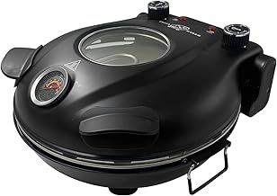 Klaif Electric Pizza Oven, 420°C, 1200 Watt, 5 Separately Adjustable Temperature Levels, 31 cm Flame Resistant Stone Plate