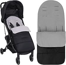 VicBou Car Seat Footmuff for Baby, Winter Baby Pushchair Sleeping Bag, Universal Pram Foot Muff for Pushchair Buggy Accessories