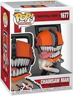 Funko Pop! Animation - CSM - Chainsaw Man - 1/6 Odds for Rare Chase Variant - Bloody - Collectable Vinyl Figure - Gift Idea - Official Merchandise - Toys for Kids & Adults - Anime Fans