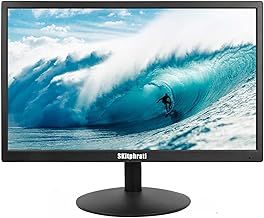 20 Inch PC Monitor 1600x900 60Hz 5MS HDMI Monitor LED Monitor with HDMI VGA, Viewing Angle 95° (Horizontal), 76% sRGB, VESA, TN Panel, Black
