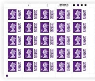 25 x 1st Class Barcoded Stamps Royal Mail