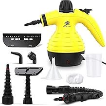 MLMLANT Handheld Portable Steam Cleaner, Multi-Purpose Mini Steamer for Home Use, with 9 Accessories for Air Fryer, Sofa, Bathroom, Kitchen, Floor, Window, Carpet, and Car Seat