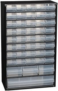 Raaco 126762.0 44 Compartment Steel Frame Cabinet Organiser,Clear, Large