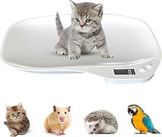 Digital Pet Scale 15KG Multi-Function Electronic Small Animal Weighing Scale for Cats Puppy Whelping Supplies