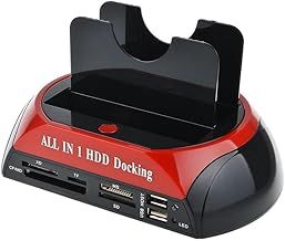 Hard Drive Docking Station with Offline Clone Function for 2.5 &3.5 inch HDD SSD SATA External Dual Bay Dock usb3.0 Hard Drive