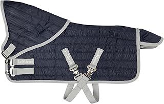 LeMieux Toy Pony Stable-Tek Rug - Fully Functional Buckles and Detachable Neck - Educational Toy - Navy