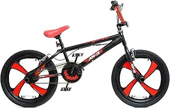 XN BMX 20" 4 Spoke MAG Wheel Freestyle Bike Gyro Stunt Pegs Kids Boys Girls