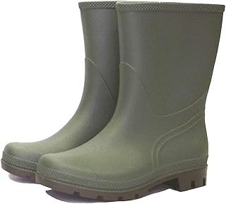Town & Country TFW831 Essentials Half Length Wellington Boots Green UK Size 6