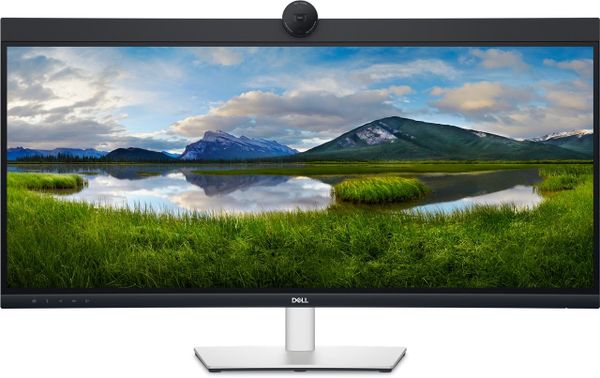 Dell P Series P3424WEB computer monitor 86.7 cm (34.1") 3440 x 1440 pixels 4K Ultra HD LCD Black