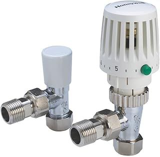Honeywell VTL120-15A Traditional 15mm TRV and Lockshield Set