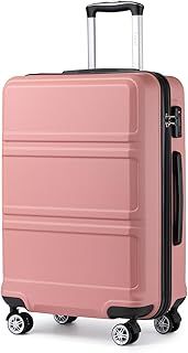 Kono Fashion Hand Luggage Lightweight ABS Hard Shell Trolley Travel Suitcase