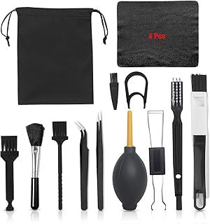 Keyboard Cleaning Brush Kit,PC Cleaning Kit,16 in 1 Plastic Anti Static Brush Laptop Keyboard PC Cleaning Kit Computer Electronic Equipment Cleaner Tool Set