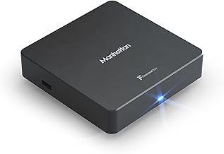 Manhattan T4 Freeview Play 4K TV Box, Black