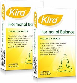 80 Film Coated Tablets | Vitamin B-Complex, Vitamin C and folic Acid | hormonal Balance for Women, Mental Performance and Energy Levels