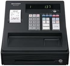 Sharp XEA 137 Black Small Cheap Cash Register Till *cafes/Barbers/Salons/Start-ups…