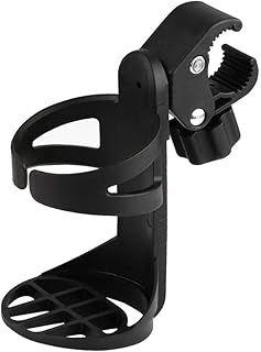 Bike Cup Holder, Large Caliber Designed Universal Stroller Drink Cup Holder 360 Degrees Rotation Water Bottle Cage for Bikes, Baby Pushchairs, Wheelchair, Rollator, Mobility Scooter