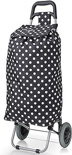 57Ltr Lightweight Shopping Trolley 2024 model, Hard Wearing & Foldaway for Easy Storage With 1 Years Guarantee