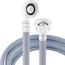 Universal Washing Machine Cold Water Inlet Pipe, 1.5M Universal Inlet Pipe Feed Hose Drain Extension Kit for Washing Machines Dishwashers