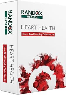 Heart Health Test | Cholesterol Test Kit | Cholesterol Blood Test | Total Cholesterol, HDL, LDL, Triglycerides | Randox Health | Personalised Health Report | Health Results in 2-3 Days