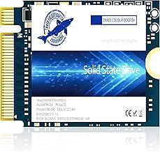 Dogfish M.2 2230 SSD 2TB NVMe PCIe 4.0 Up to 5500MB/s 3D TLC NAND Gaming Internal Solid State Drive Compatible with Steam Deck PS5 Surface Pro Laptop Desktop (2TB)