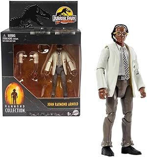 Jurassic World Jurassic Park Human Figure in Hammond Collection Ray Arnold, Premium Authentic Articulated Character Figure, 3.75 Inch Scale, Dinosaur Toy, HLP35