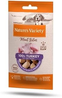 Natures Menu NATURE'S VARIETY FREEZE DRIED MEAT BITES TURKEY (12 x 20g)