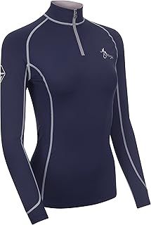 LeMieux Women’s Base Layer Top - Long Sleeve Athletic Thermal Shirts - Equestrian Apparel & Gear for Horseback Riding