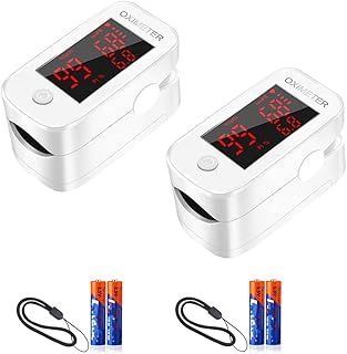 Finger Pulse Oximeter UK NHS，Blood Oxygen Saturation Monitor Meter Accurate SpO2，Portable Oxygen Monitor with OLED Screen，for Athletes Adults Kids，Family Medical Health (Style B, 1 Pack)