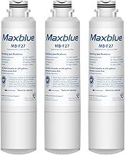 Maxblue MB-F27 Fridge Water Filter, Compatible with Samsung® DA29-00020B, HAF-CIN EXP, DA29-00020A, DA29-00019A, DA97-08006, DA97-08043ABC, Kenmore 46-9101, AP5271937, REFSVC, HDX-FMS-2 (3)