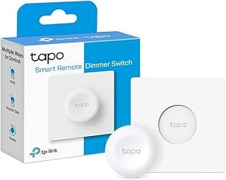 Tapo S200D Smart Wireless Remote Dimmer Switch, Multiple Locations Control, Customized Actions, Battery Included, Flexible Mounting, Easy Setup, For Indoor Home Lighting, Livingroom, Bedroom