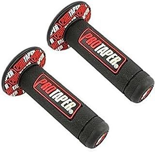 Motorcycle Dirt Pit Bike Handlebar Grip - Rubber, 7/8inch, Red