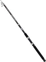 Mitchell Adventure 2 Spinning Rod - Durable Glass Composite Spin Fishing Lure Rods with Stainless Steel Guides for Freshwater and Sea Fishing, Black/Orange