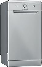 Indesit DF9E 1B10 S UK 9 Place Setting Slimline Dishwasher - Silver